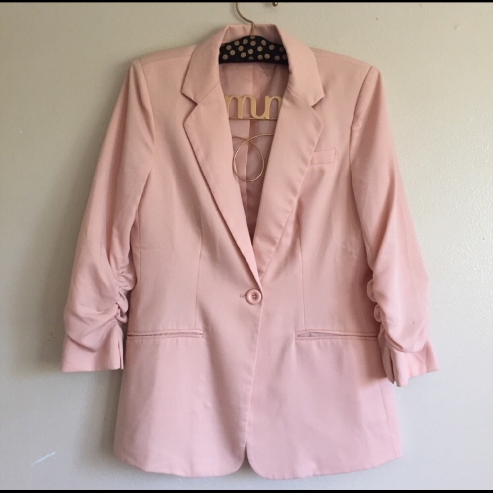 Light Pink Blazer New Without Tags💕